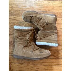 Vintage Tecnica Moon Boots Suede Size 7.5